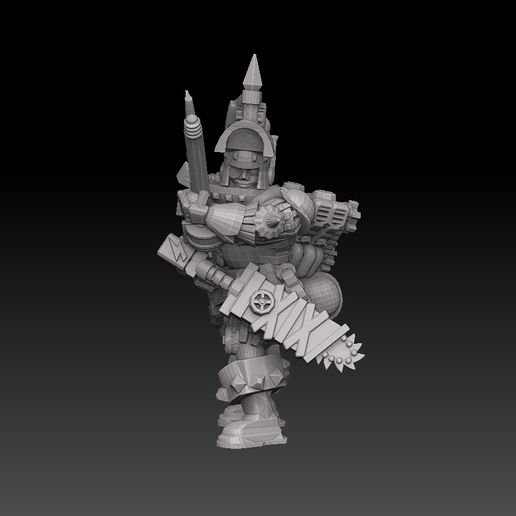 pew pew knight highres sketch side.jpg Techno Knight