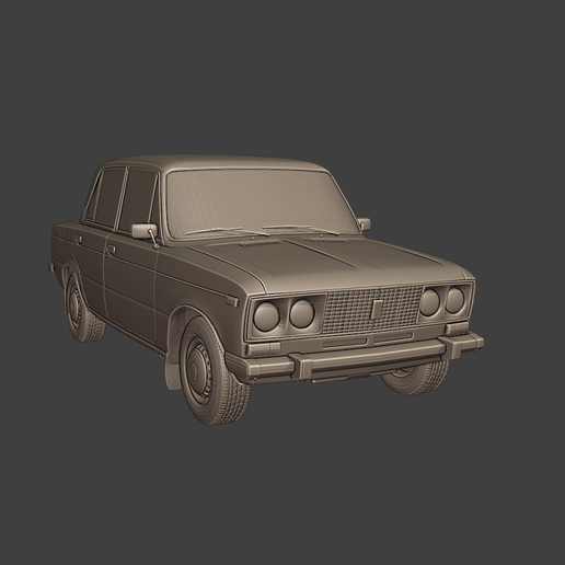 VAZ 2106 Lada (1976) 3D Printable Model