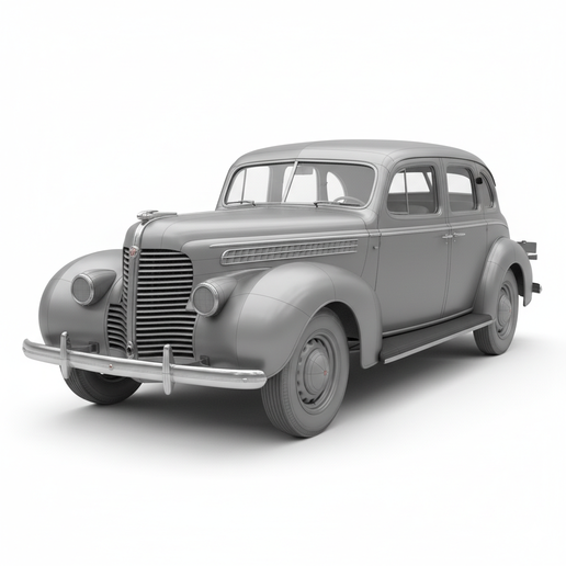Hudson Terraplane automobile STL, car figurine STL, classic car STL, car STL, track car STL, lowered car STL, assembly car STL, 1:18 car STL, muscle car STL, 1:43 car STL, realistic car STL, van STL, drift car STL, British classic car STL, Hot Wheels scal