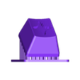 prayer with supports (angled).STL 3D printable OSRS Runescape Hotkey Keycaps (PRE-SUPPORTED)