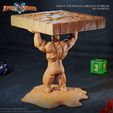 Strongman-3.jpg Arena Strongman, Breath of Fire 3 Miniature, Pre-Supported