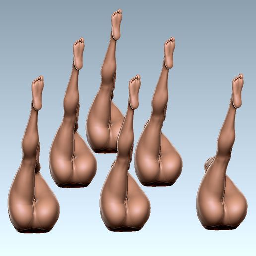 ARTISTIC SWIMMING 2 3D model