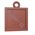 Blast-Caster-2.png Arknights Keychain Blast Caster Icon - 3D Printable STL File