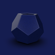 a922ac05-0337-462f-b7ab-3b4db7f22ddb.png 23. Dodecahedron Geometric Flower Planter Pot - V1 - Lisa (Inches)