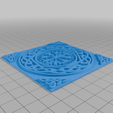 Plate_Compass.png Concentric Combination Puzzle Box - Viking Style