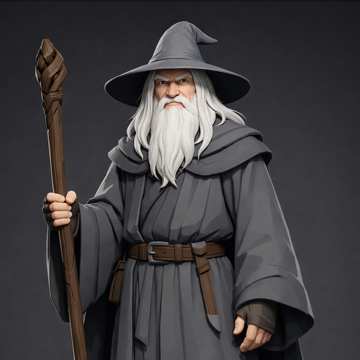 Gandalf - Ultra High Detailed