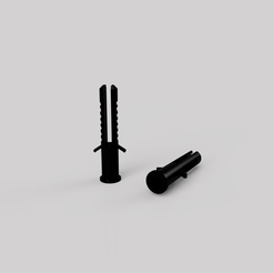 pp1.png Free STL file Wall photo hanger screw grip・3D printing model to download