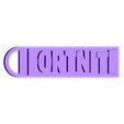 Fortnite.stl Fichier STL Porte-clés Fortnite・Design pour imprimante 3D à télécharger