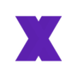 X.stl Letters and Numbers BATMAN FOREVER Letters and Numbers | Logo