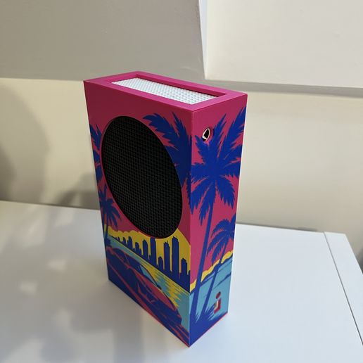 GTA VI Inspired Custom Xbox Series S Console Shell
