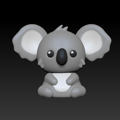 Koala.PNG Fichier 3D Koala・Design pour imprimante 3D à télécharger