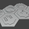previewHexes.png Minecraft inspired Catan Hex Pack