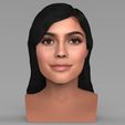 kylie-jenner-bust-ready-for-full-color-3d-printing-3d-model-obj-stl-wrl-wrz-mtl.jpg Kylie Jenner bust ready for full color 3D printing