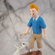Tintin and Snowy, michelj