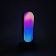 IMG_6931.jpg STL file Headphones Stand led Universal・3D print object to download