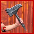 cults-special-15.jpg Hammer of Sol Sunbreaker Hammer Destiny 2 Prop Replica Cosplay Weapon Gun