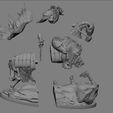 0.jpg BERSERK SKULL KNIGHT FANTASY ANIME SWORD CHARACTER GUTS 3D PRINT MODEL