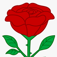 70-702535_free-red-rose-clipart-download-clip-art-on.png Valentines Day 3D Models