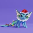 vaporeon-natal-render.jpg Pokemon - Eeveelutions  in Christmas Style