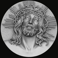 191.1.jpg Colgante de Jesús modelo 3d
