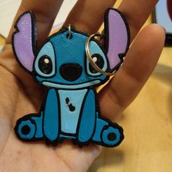 photo_2022-06-25_13-05-34.jpg STL file STITCH KEYCHAIN・3D printer model to download