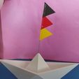 germany.jpg schiff ahoi, Deko schiff, ship ahoy, deco ship, origami boat, paper boat