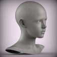 1.3.jpg 21 boy teenager child MALE HEAD SCULPT 01 3D MODEL