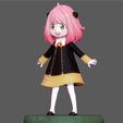 | FIGURE MASTER oes ANYA FORGER SPY FAMILY CUTE GIRL ANIME CHARACTER 3D PRINT MODEL