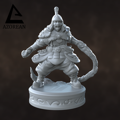 Earth Warrior.png file Earth Warrior Miniatures・3D printer model to download, azorean3d
