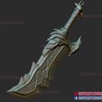 Blades-of-chaos-3d-print-stl-file-10.jpg Blades of chaos - God of war weapon 3D print model