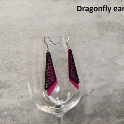 dragon-2.jpg 3D-Datei Datenbank Ohrringe・3D-druckbare Vorlage zum herunterladen