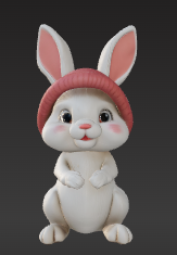 🎩 Bunny with Hat - STL Printable・ STL File for 3D printing・Cults