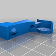 DriveBlockLeverLeft.png Extruder for FolgerTech Prusa i3 (v-groove bearing and flat feeder)