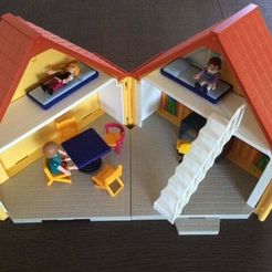 playmobil_home_1.JPG Free STL file floors and stairs by ctrl design・3D print model to download