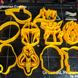 IMG_20191129_101307.png Mandalorian Cookie Cutters with Yoda