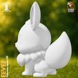 179.jpg EEVEE - ПОКЕМОН ФАН-АРТ 3D МОДЕЛЬ