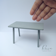 IKEA-NORRAKER-MINIATURE-MINI-3.png Miniature Ikea-inspired Norraker Table for 1:12 Dollhouse | Miniature Ikea-inspired Dollhouse Furniture, Miniature Dollhouse Table