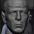 Spock_0010_Слой 12.jpg Mr. Spock from Star Trek Leonard Nimoy bust