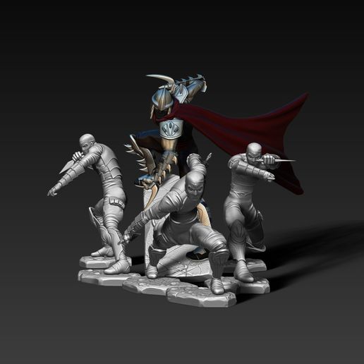 8.jpg Fichier 3D Shreder et Ninja Foot Clan・Design pour imprimante 3D à télécharger, icon_one