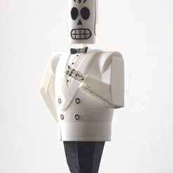 manny v3final.jpg Файл 3D manny skull grim fandango・3D-печатный дизайн для загрузки