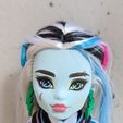 STL file Frankie Stein Midnight Runway Monster High Earrings 👹・Model to  download and 3D print・Cults