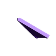 V3 - Empennage.stl STL file Blake and Mortimer - Swordfish・3D printable design to download