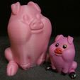 Waddles Painted.JPG Waddles (Easy print no support)