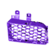 right grid.stl Seat Leon Toledo 1m 99-05. Верхняя внешняя сотовая решетка переднего бампера.