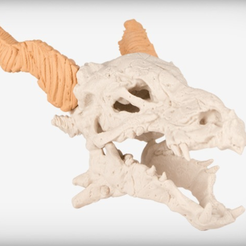 Capture d’écran 2017-09-05 à 17.53.53.png Free STL file Dragon Skull・3D printing design to download, JackieMake