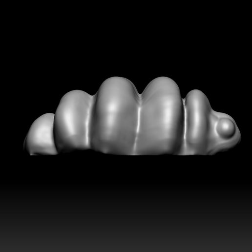 Simple Caterpillar - 3D model önizlemesi