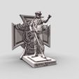 2.jpg Download STL file Lemmy Kilmister motorhead - 3Dprinting 3D • 3D printable template, ronnie_yonk
