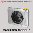 06.png Radiator for Big Block Engines PACK 2 in 1/24 1/25 scale