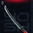 Katana-3.png Ficheiro STL da impressora 3D Katana de Deadpool Rivals