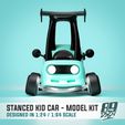 1.jpg Stanced Kid Car - full model kit in 1:24 & 1:64 scale